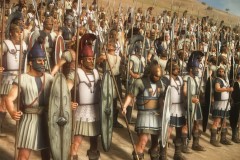 Mistiphoroi-Thureophoroi-Mercenary-Thureos-Spears