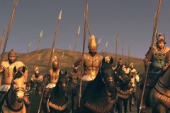 Parasim Assilim (Carthaginian Citizen Cavalry (Late)) Trained in Carthaginian cities and riding into battle on sturdy mounts, these Phoenician citizens have been equipped with ornately designed armor and mail coats.