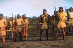 Mitnagsim Lybim (Libyan Javelinmen) The Libyans are known as skirmishing fighters - their inner lands, in the low ridges of the Atlas Mountains, are appropriate for this kind of warfare. But poor mountaineers are mostly slingers and javelineers