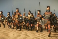 Ambacti (Mercenary Iberian Champions) These men are of high birth, forming the faithful followers of Edetani chieftans and bound religiously by a promise of loyalty: they protect their lord in battle to the last man. They are skilled, hardy, and very competent in hand-to-hand combat, which makes them effective against the best troops the enemy has to offer.