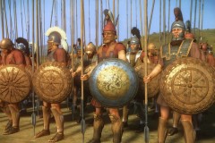 Thorakitai Chalkaspides - Bronze Shield Thorax Pikes