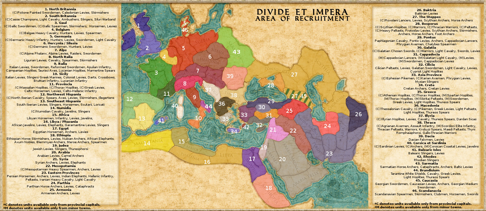 factions in rome total war 2